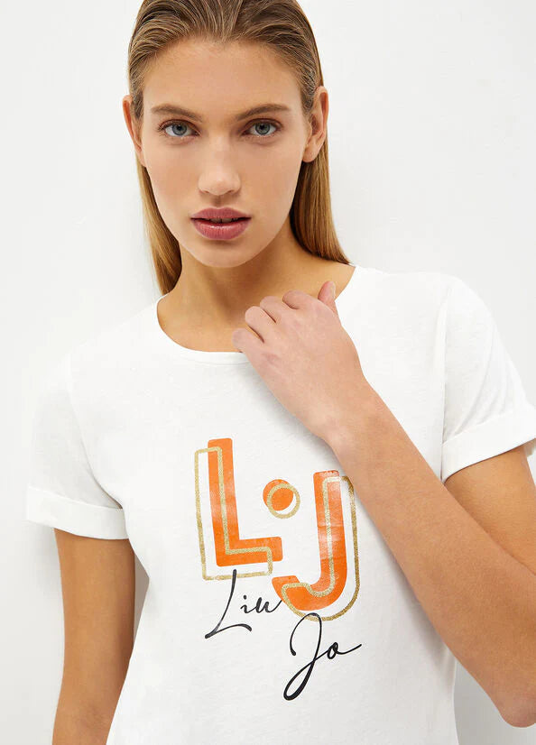 T-shirt con logo