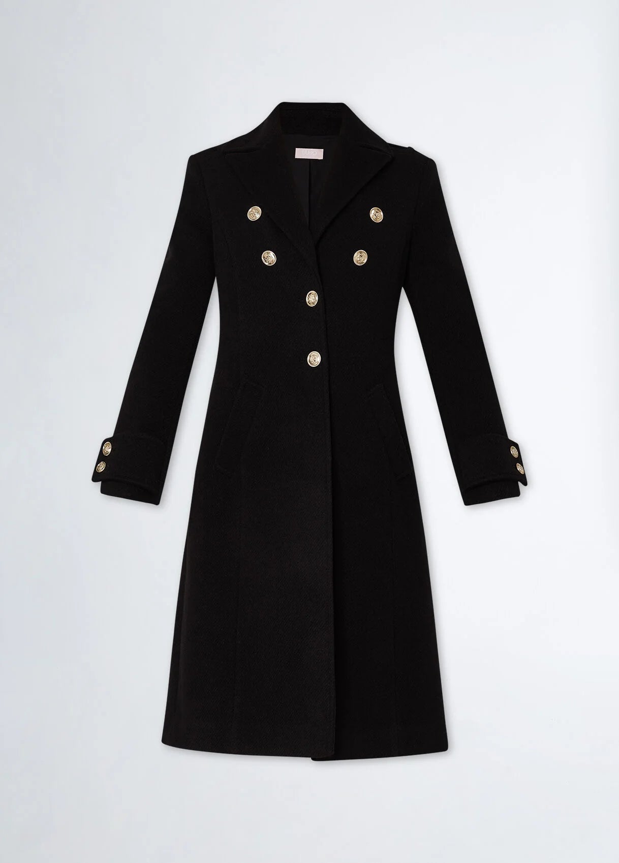 Wool blend coat