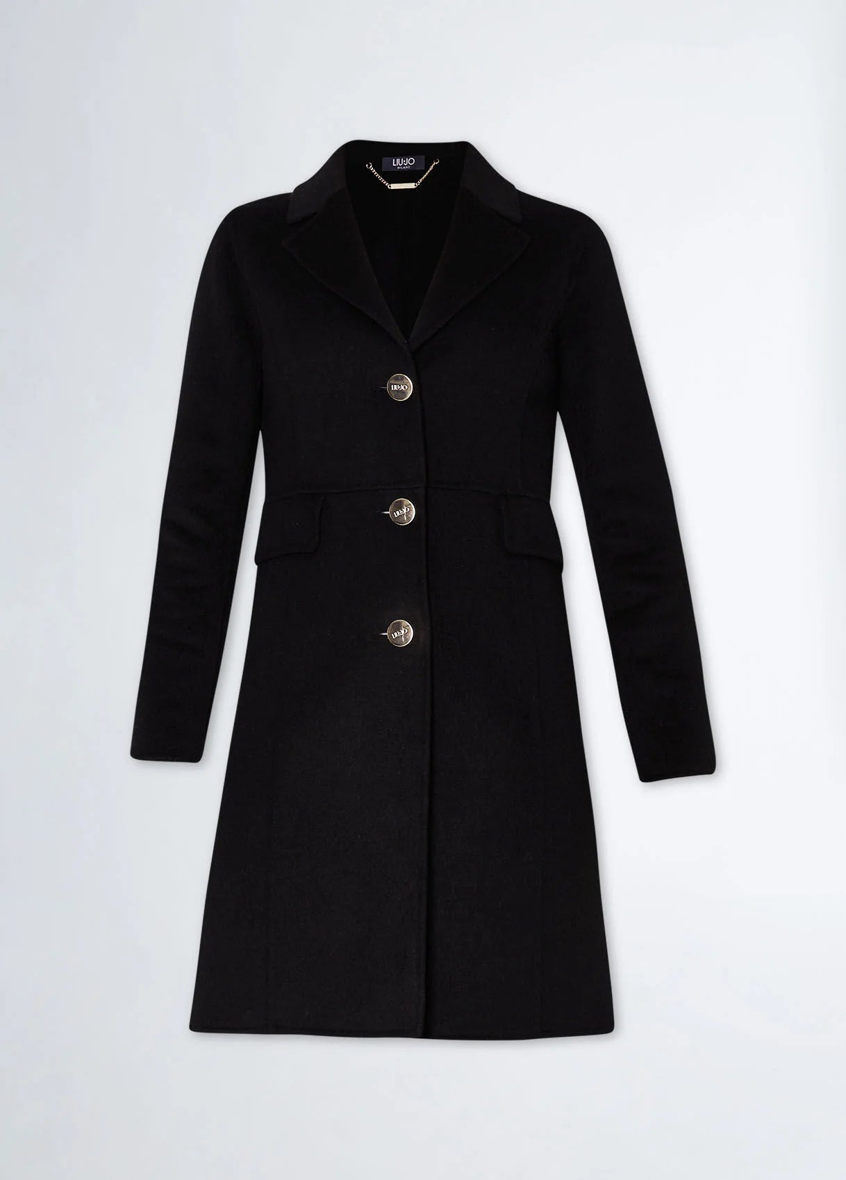 Short black coat